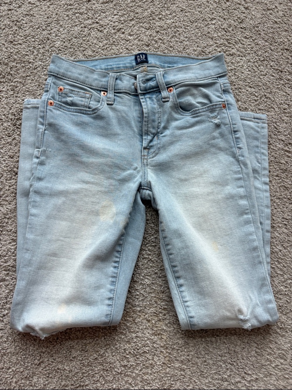 GAP Women's Light Wash Skinny Jeans